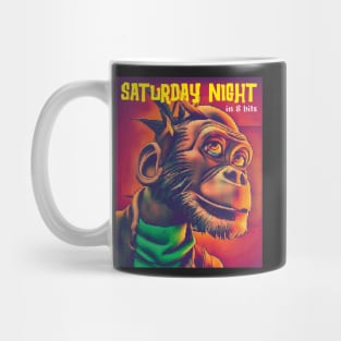 SATURDAY NIGHT in 8 bits Mug